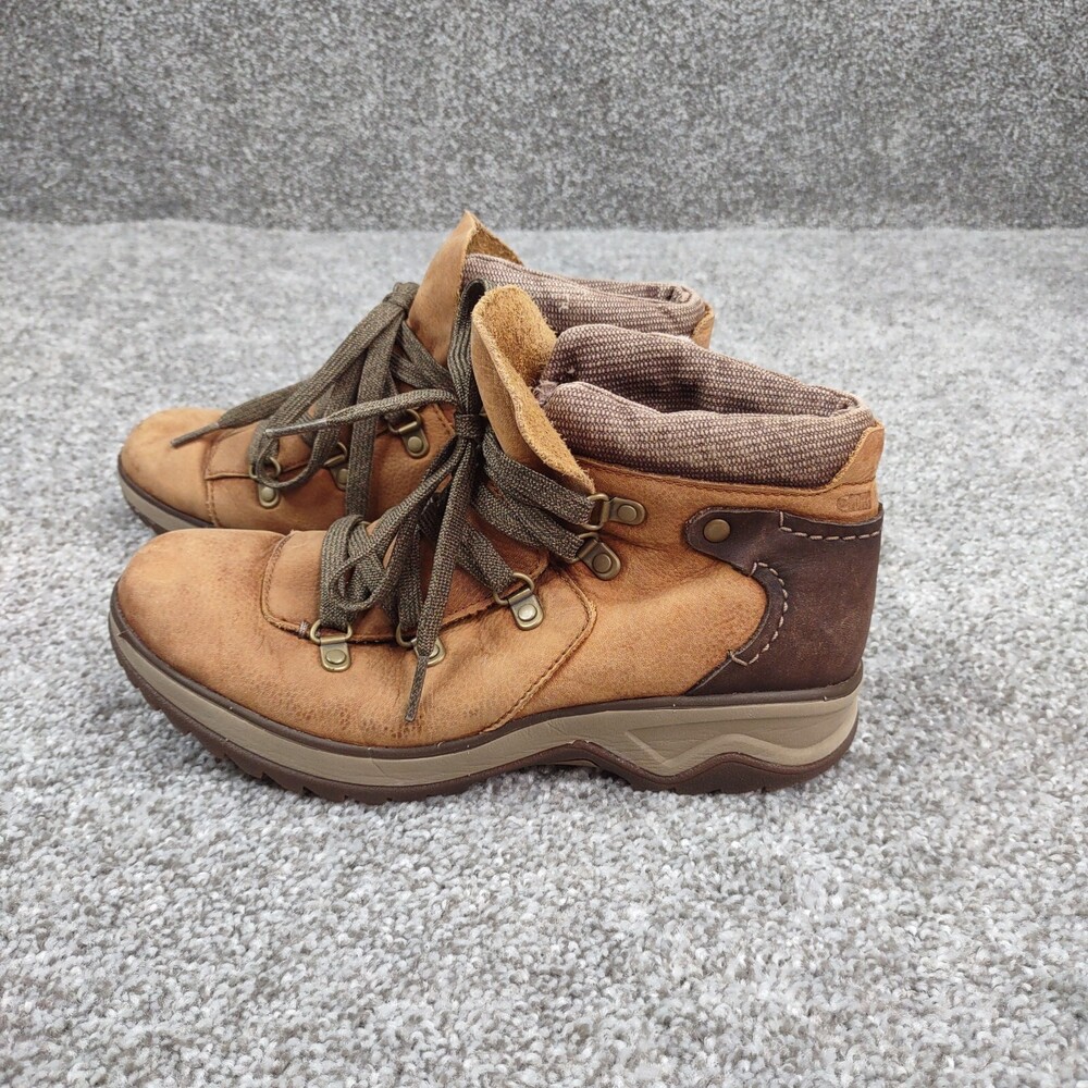 Merrell Hiking Boots Womens 7 Oak Brown Eventyr Leather Suede Performance Outdoo